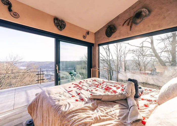 Unique Cottage W/ Amazing View & Private Wellness